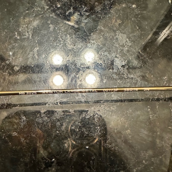 RB3025 womens ray ban large aviators - Picture 7 of 8